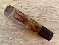 Custom Japanese Knife handle (wa handle) - Camphor Burl