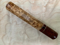 Custom Japanese Knife handle (wa handle) - Japanese Elm Burl