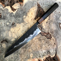 Custom Manaka Kisuke Aogami 2 Gyuto 210mm - Ancient Bog Oak