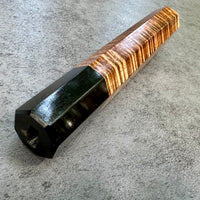 Custom Japanese Knife handle (wa handle) for 165-210mm - Tasmanian Blackwood and horn