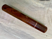 Custom Japanese Knife handle (wa handle) - Curly Siamese Rosewood