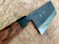 Custom Yu Kurosaki Juhyo AS 180mm Chinese Cleaver - Honduran Rosewood and Horn