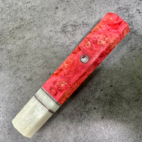 Custom Japanese Knife handle (wa handle) for 240mm : Hello Kitty