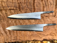 Hatsukokoro Yoshikane Shirogami 2 Nashiji Gyuto - Blade Only