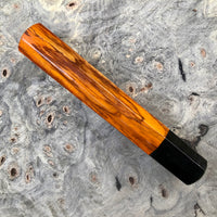 Custom Japanese Knife handle (wa handle) - Siamese Rosewood and horn