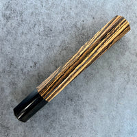 Custom Japanese Knife handle (wa handle) for 240mm - Bocote and horn