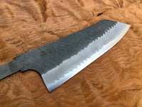 Nigara Hamono SG2 Kurouchi Tsuchime Bunka 180mm - Blade Only