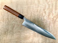 Custom Tsunehisa Ginsan 3 Migaki Gyuto 240 - Brazilian Cherry