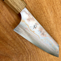 Yu Kurosaki - Rainbow Colored Damascus Bunka 165mm