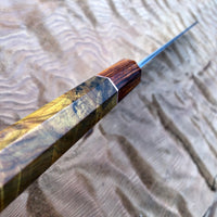 Yu Kurosaki Fujin SG2 Hammered Gyuto 210 - Chittum burl
