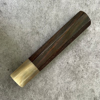 Hanoi Made Custom Japanese Knife handle (wa handle) for 210mm : Rosewood and horn