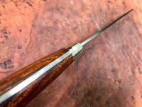 Takeshi Saji VG10 Damascus Ironwood 130mm petty chef knife