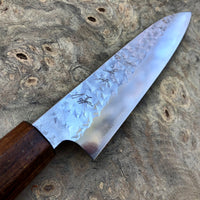 Custom Kurosaki Senko (SG2/R2) 120mm petty/utility- Pau Rosa and Wenge