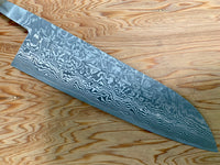 Shiro Kamo Black Damascus SG2 Santoku 180mm - blade only