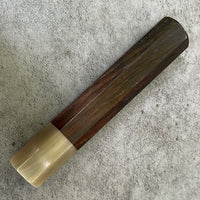Hanoi Made Custom Japanese Knife handle (wa handle) for 210mm : Rosewood and horn