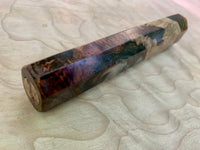 Custom Japanese Knife handle (wa handle) - Honduran Rosewood Burl hybrids