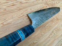 Custom Yu Kurosaki Fujin Hammered 240mm (10”) Gyuto Chef Knife- Quilted Maple