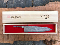 Takeshi Saji VG10 Rainbow Damascus 240 Gyuto - blade only