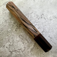 Custom Japanese Knife handle (wa handle) for 165-210 mm - Spalted Sycamore