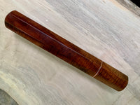 Custom Japanese Knife handle (wa handle) - Curly Siamese Rosewood