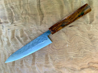 Custom Sugi Fujiwara Petty 150mm - Desert Ironwood
