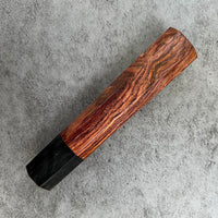 Custom Japanese Knife handle (wa handle) for 165-210mm: cocobolo and horn