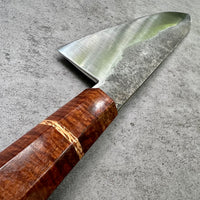 Hunter Valley Blade Honyaki 1095 Gyuto 230 mm - ringed gidgee
