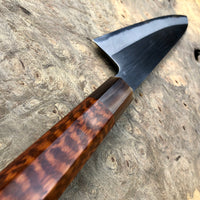 Custom Mutsumi Hinoura Iron clad W2 Gyuto 210mm - snakewood