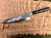 Custom Yu Kurosaki Raijin Gyuto 240 - Ebony and horn