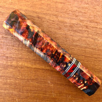 Custom Japanese Knife handle (wa handle) for 240mm - Cosmic Box Elder