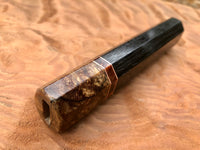 Custom Japanese Knife Handle - Ancient Bog Oak