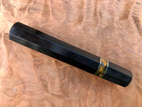 Custom Japanese Knife Handle - Gabon Ebony and Micarta