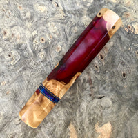 Custom Japanese Knife handle (wa handle) - Box Elder hybrid