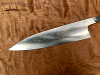 Takeshi Saji Rainbow Ao 2 Damascus 210 Gyuto - blade only