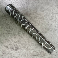 Custom Japanese Knife handle (wa handle) for 240mm : Fossilized coral
