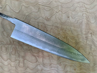 Yoshikazu Tanaka W1 Shirogami Damascus 260 Gyuto - Blade Only