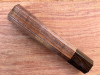 Custom Japanese Knife handle (wa handle) for 165-210mm - Walnut and Wenge