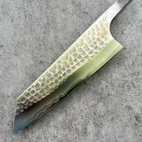 Anryu B2 stainless clad hammered Bunka 170mm : blade only