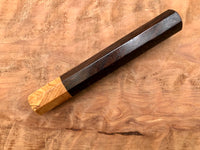 Custom Japanese Knife Handle (Wa Handle) - East Indies Rosewood