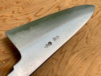 Yoshikazu Tanaka W1 Shirogami Damascus 210 Gyuto - Blade Only