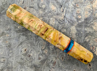 Custom Japanese Knife handle (wa handle) for 165-210 - Dyed yellow cedar