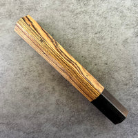 Custom Japanese Knife handle (wa handle) for 165-210mm : Bocote and horn