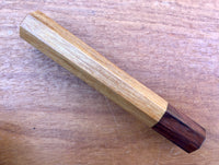 Custom Japanese Knife handle (wa handle) for 165-210 - Sinker cypress and Honduran Rosewood