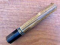 Custom Japanese Knife handle (wa handle) for 240mm - Bocote, resin and horn