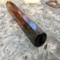 Custom Japanese Knife handle (wa handle) - Cocobolo and African Blackwood