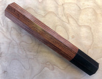 Custom Japanese Knife handle (wa handle) for 165-210 - Honduran Rosewood and Buffalo horn