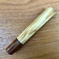 Custom Japanese Knife handle (wa handle) - Olivewood