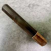 Custom Japanese Knife handle (wa handle) for 165-210mm - African Blackwood and Tasmanian Blackwood
