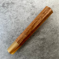 Custom Japanese Knife handle (wa handle) for 165-210mm : Tasmanian Blackwood and horn
