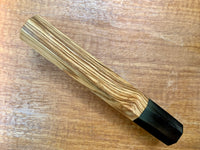 Custom Japanese Knife handle (wa handle) - Olivewood and horn